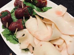 香菜牛肉-巴蜀大宅门火锅(北大街店)