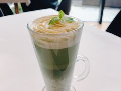 甜品中的热抹茶-FOUNT创意日料