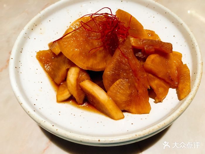 油爆虾(武林店)-杭州酱萝卜-菜-杭州酱萝卜图片-杭州美食-大众点评网