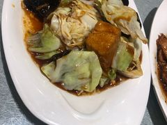 酱爆圆白菜木耳豆腐-振生清真饭店(永安道店)