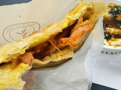 里脊肉蛋饼-小桃园·豆浆油条(复兴中路店)
