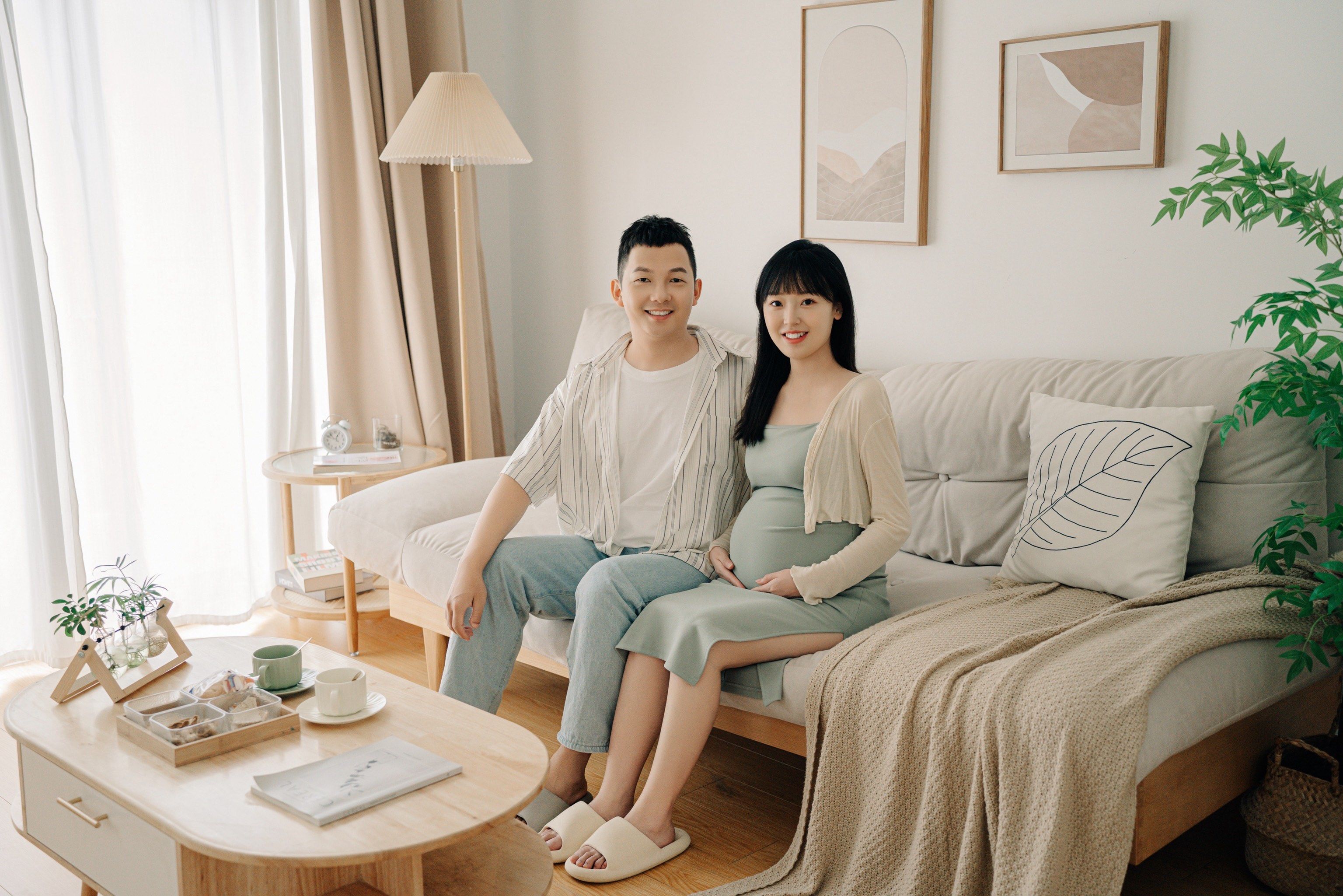 艺术孕妇摄影构图教程，一分钟就会