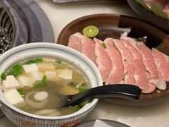 盐味猪颈肉-厚贞日式烤肉(龙之梦店)