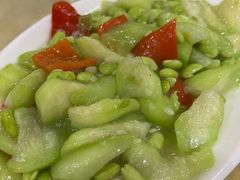 丝瓜毛豆-溱湖八鲜菜馆