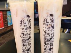 放哈甜胚子茉莉花奶茶-放哈·甜醅子奶茶创造者(正宁路店)