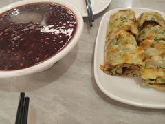 葱饼卷牛肉-台北楚楚园馅饼粥(虹桥南丰城店)