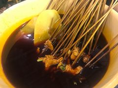 -拈签一笑黄牛肉辣卤串串