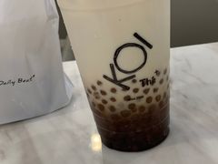 珍珠黑糖鲜奶-KOI Thé(力宝广场店)