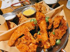 炸全鸡一半一半-富乐满韩国正宗炸鸡韩国料理(虹泉路店)