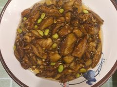 毛豆烧茄子-玉桥餐厅(天坛店)