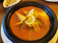 大比目鱼塔金-Tajine Moroccan塔金摩洛哥中东餐厅