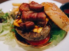 火焰厚切培根牛肉堡-拉亚汉堡经典餐厅(商城路店)
