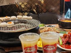 -草家酱蟹炭火烤肉店(珲春南路一店)
