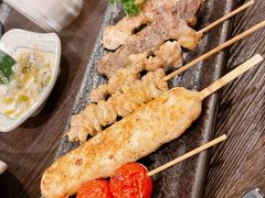 酱烧鸡肉串拼盘-角落里(中山公园店)