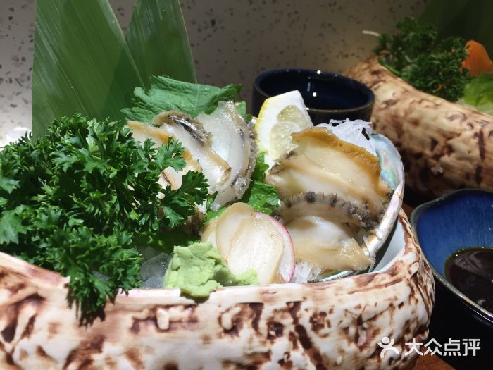 蚝喜粤海鲜大排档(长隆店)鲍鱼刺身图片