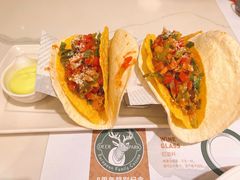 墨西哥烤鸡肉沙拉和玉米脆饼-Deer Park鹿园西餐(仁恒置地广场店)