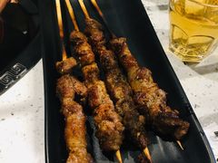 热气羊肉串-京韵胡同·酱香羊蝎子火锅涮肉(长寿路店)
