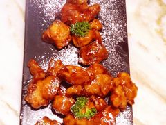 雪花糖醋里脊-绿茶餐厅(乐峰广场店)