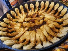 排骨豆角卷子-华盛园卷子王农家菜水库鱼