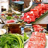 在和平门吃到了地道的老北京铜锅涮肉❗