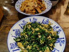 野菜炒鸡蛋-关中道陕味艺术餐厅(西岳庙店)