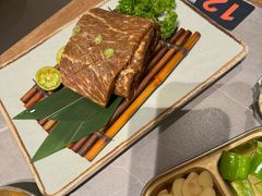 -草家酱蟹炭火烤肉店(珲春南路一店)