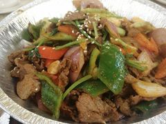 铁板孜然羊肉-伊祥·敦煌楼