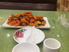 宫保虾仁鱿鱼-桃子餐厅·天津菜(红星路直营店)