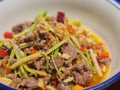 芹菜小炒黄牛肉-洞庭土菜馆(天河北总店)