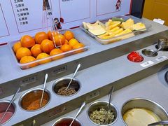 自助调料区-海底捞火锅(海澜财富中心店)