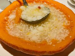 南瓜酒酿小圆子-玫瑰厅上海菜(兴国路店)