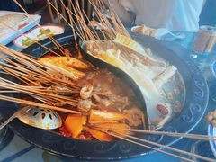 牛油鸳鸯锅底-8号苑自助烤场(西单店)