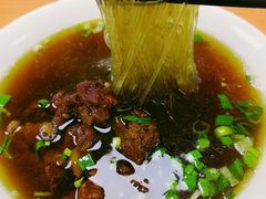 牛杂粉丝汤-草桥清真牛肉锅贴扁食店