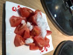 凉拌西红柿-屯老二农家铁锅炖·行业领军者(梅江店)