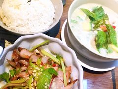 中部绿咖喱鸡肉-帕蓝·暹罗料理(曲阳店)