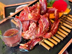 -长白山·百山家果木碳火烤肉·韩式特色料理(武川路1号店)