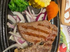 煎烤沙朗牛排套餐-尊品牛排(沙湾印象汇店)