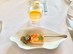 三文鱼刺身脆米-Jean Georges