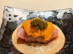 和牛海胆鱼子酱寿司-Ginza Onodera 鮨(外滩十八号店)