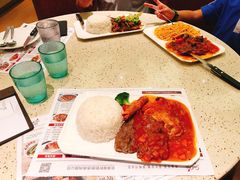 鸡肉肠鸳鸯扒饭-新宝餐厅(流塘店)