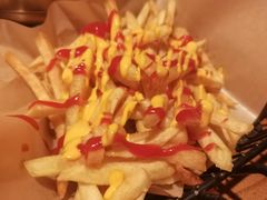 泡菜薯条-包装马车·韩国料理·포장마차