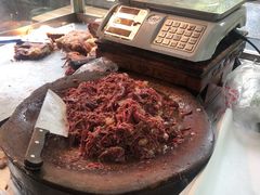 腊牛肉夹馍-杨天玉腊牛羊肉店