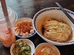 三虾面-新万鑫银丝面·非遗无锡味(惠山古镇店)