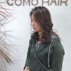 点击看大图 -COMO SALON 烫染可茉发型