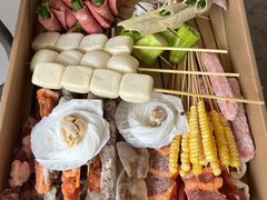 -龙裕山庄烤全羊