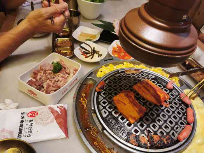 韩宫宴炭火烤肉(武汉国际广场店)-"肉肉都挺新鲜,芝士玉米炒好吃