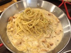 烟熏鸡胸奶油意面-Kpasta韩式意大利面