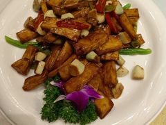腊八蒜杏鲍-老爷庙风味美食府(魏都大道店)