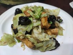 白菜木耳爆豆腐-同发号饭庄(复兴路店)