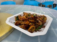 酱爆鱿鱼筒-明记海鲜大排档(巽寮湾店)